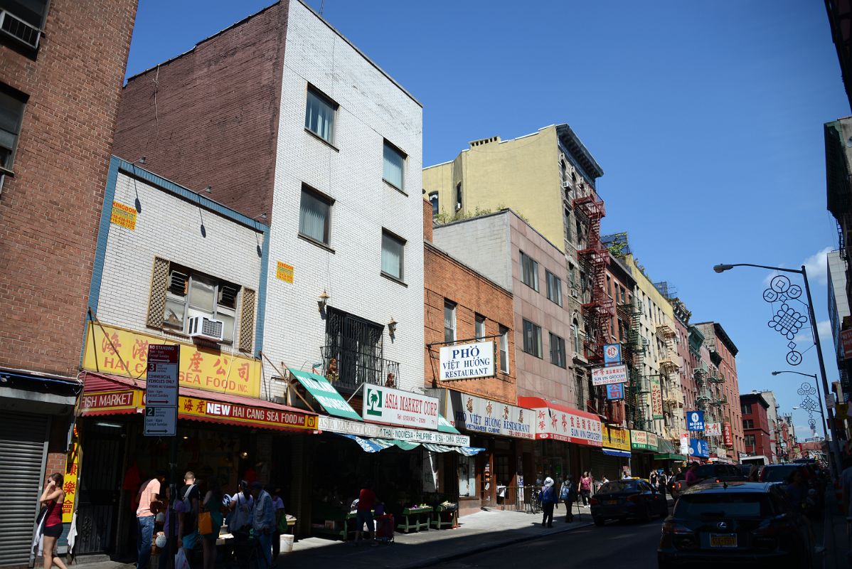 15 Shops On Mulberry St From Bayard St In Chinatown New York City